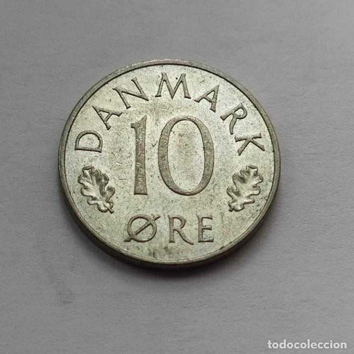 Monedas antiguas de Europa: ## Dinamarca 10 Ore 1975 ## - Foto 2
