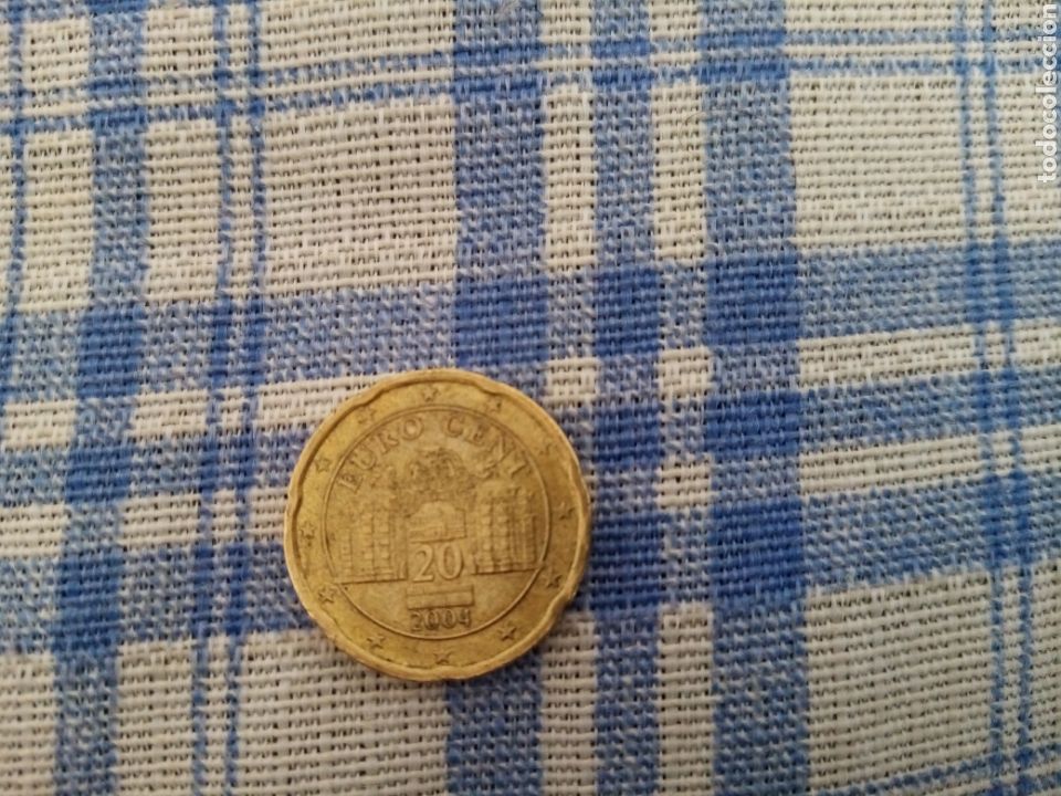 Monedas antiguas de Europa: Moneda de 20 c&eacute;ntimo de euro Austria 2004 - Foto 1