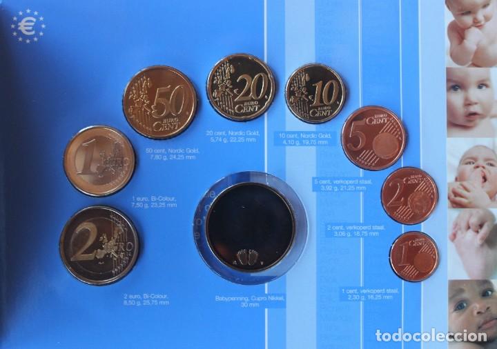 Monedas antiguas de Europa: Cartera Holanda 2005 &rdquo;Beb&eacute;&rdquo; BU - Foto 2