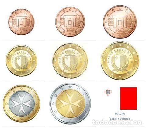 Monedas antiguas de Europa: Serie Malta 2013 BU - Foto 3