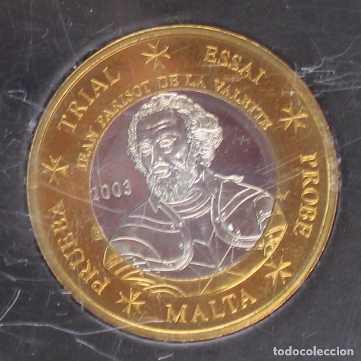 Monedas antiguas de Europa: Cartera Malta 2008 BU - Foto 3