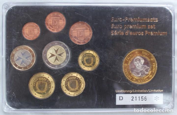 Monedas antiguas de Europa: Cartera Malta 2008 BU - Foto 6