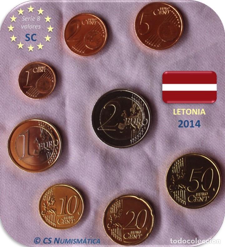 Monedas antiguas de Europa: Serie Letonia 2014 SC - Foto 2