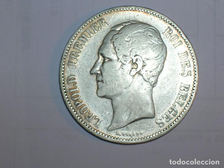 Monete antiche di Europa: BELGICA 5 FRANCOS 1850 (5543)