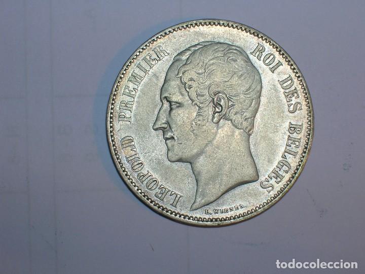 Monete antiche di Europa: BELGICA 5 FRANCOS 1851 (5544)