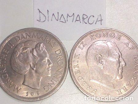 Monedas antiguas de Europa: lote monedas dinamarca - Foto 1