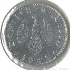 Monedas antiguas de Europa: ALEMANIA - TERCER REICH 50 REICHSPFENNIG, 1943 CECA ”B” - VIENA ALUMINIO. Lote 255957510