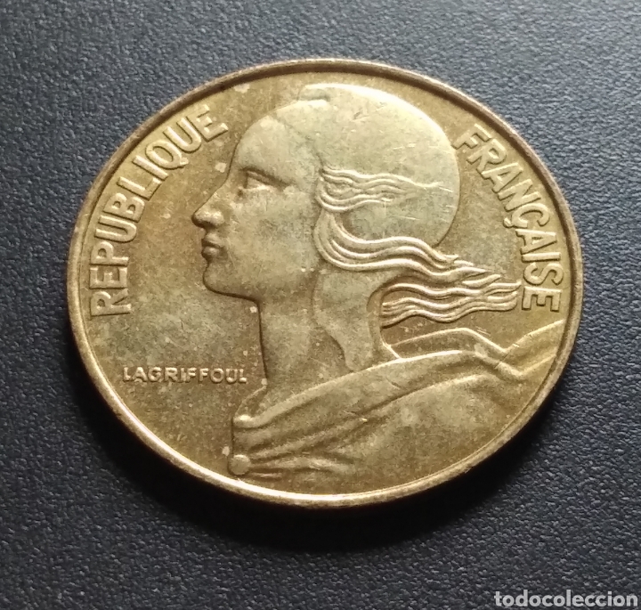 Monedas antiguas de Europa: MONEDA - FRANCIA 20 CENTIMOS 1987 - Foto 4