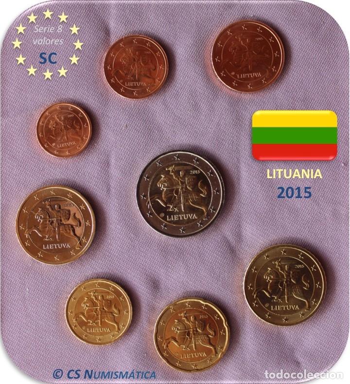 Monedas antiguas de Europa: Serie Lituania 2015 SC - Foto 1