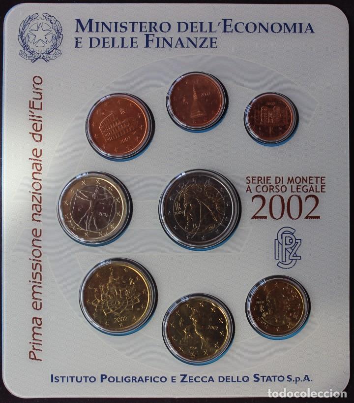 Alte M&uuml;nzen aus Europa: Blister Italia 2002 BU