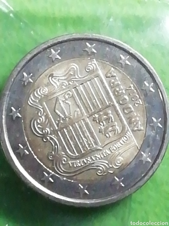 Monedas antiguas de Europa: Lote. Tira de 6 monedas de euro de ANDORRA. 2014. SIN CIRCULAR. 2€ /1€ /0.50€/. 0.20€/.0.10€/.0.05€ - Foto 3 - 260431405