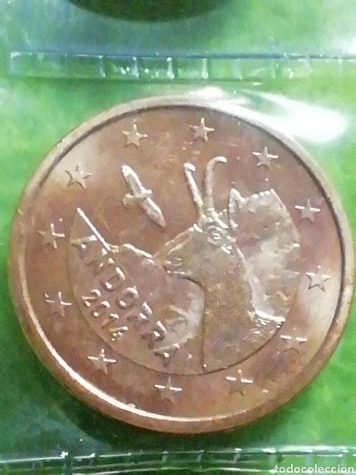 Monedas antiguas de Europa: Lote. Tira de 6 monedas de euro de ANDORRA. 2014. SIN CIRCULAR. 2€ /1€ /0.50€/. 0.20€/.0.10€/.0.05€ - Foto 8 - 260431405