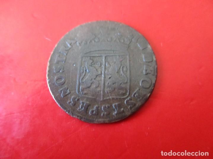 Monedas antiguas de Europa: Holanda moneda de 1 duit. 1765 - Foto 2