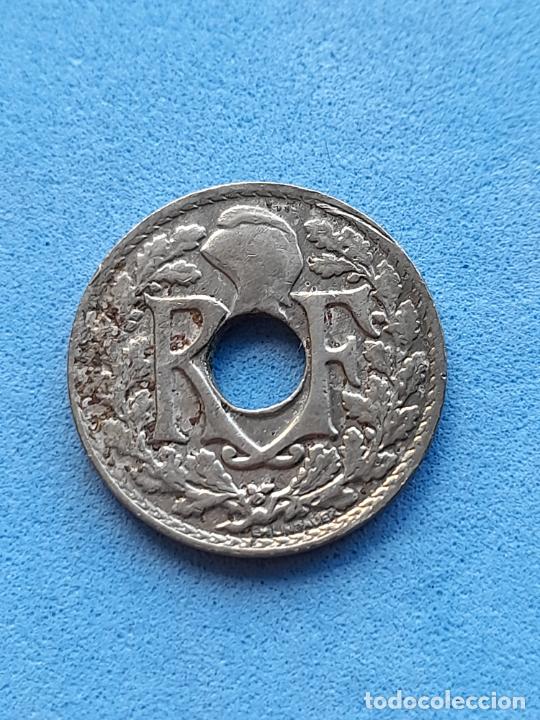 Monedas antiguas de Europa: Francia. 5 C&eacute;ntimos. A&ntilde;o 1925 - Foto 2