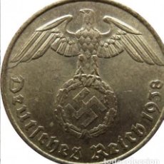 Monedas antiguas de Europa: ALEMANIA - TERCER REICH 5 REICHSPFENNIG, 1938 CECA ”A” - BERLÍN. Lote 261862760