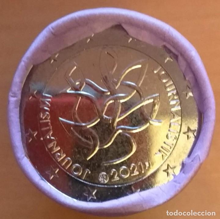 Monedas antiguas de Europa: Moneda 2 Euros Conmemorativa Finlandia 2021 - Periodismo y comunicaci&oacute;n