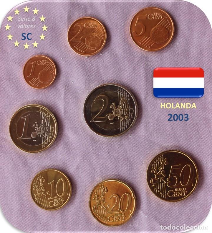 Monedas antiguas de Europa: Serie Holanda 2003 SC - Foto 2