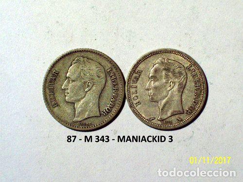 Monete antiche di Europa: venezuela 2 monedas de plata 10 gr