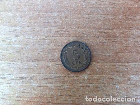 Monedas antiguas de Europa: moneda dinamarca 5 ore 1964 - Foto 1