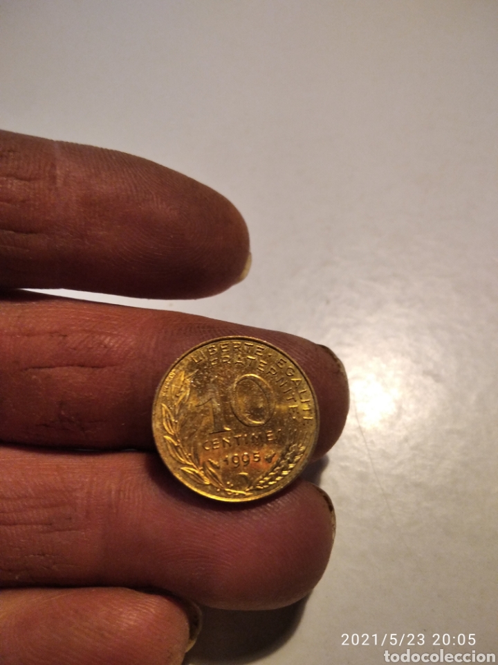 Monedas antiguas de Europa: Francia 10 c&eacute;ntimos 1995 - Foto 1