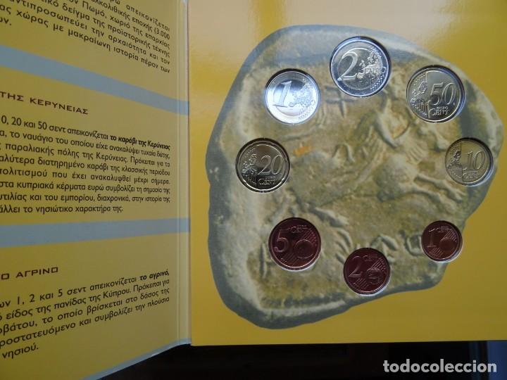 Monedas antiguas de Europa: CHIPRE SET EUROS 2008 - Foto 2