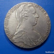 Monedas antiguas de Europa: AUSTRIA TALON PLATA R.IMP.HU.BO.REG - M THERESIA. D.G. BUR.CO.TYR - 1780 ARCHID-AVST-DUX