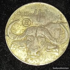 Monedas antiguas de Europa: CATTLE GANADO ANTIGUA MONEDA GRANDE CHINA OROSCOPO TORO