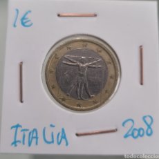 Monedas antiguas de Europa: MONEDA 1 EURO ITALIA 2008. Lote 266829129