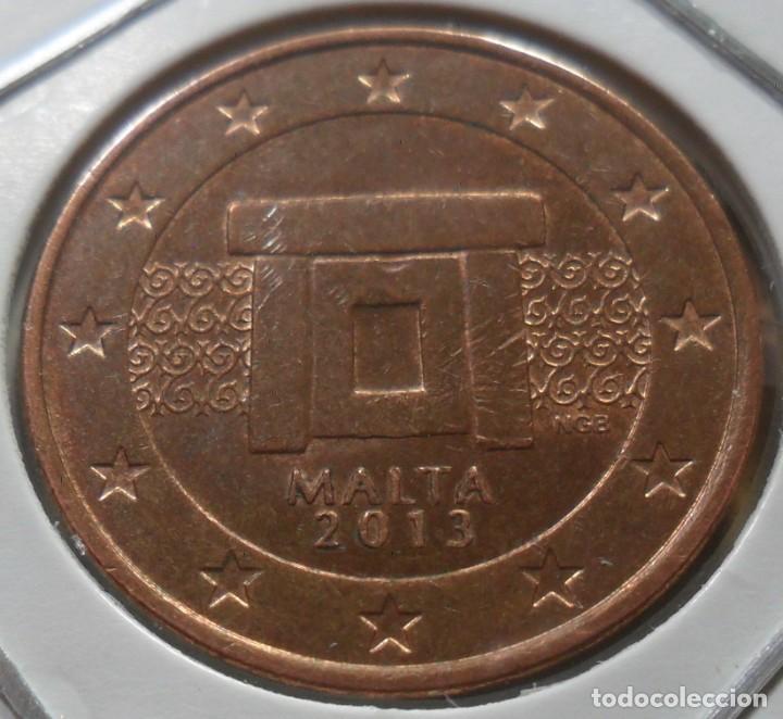 Monedas antiguas de Europa: MALTA - 5 CENTAVOS - 2013 - Foto 1