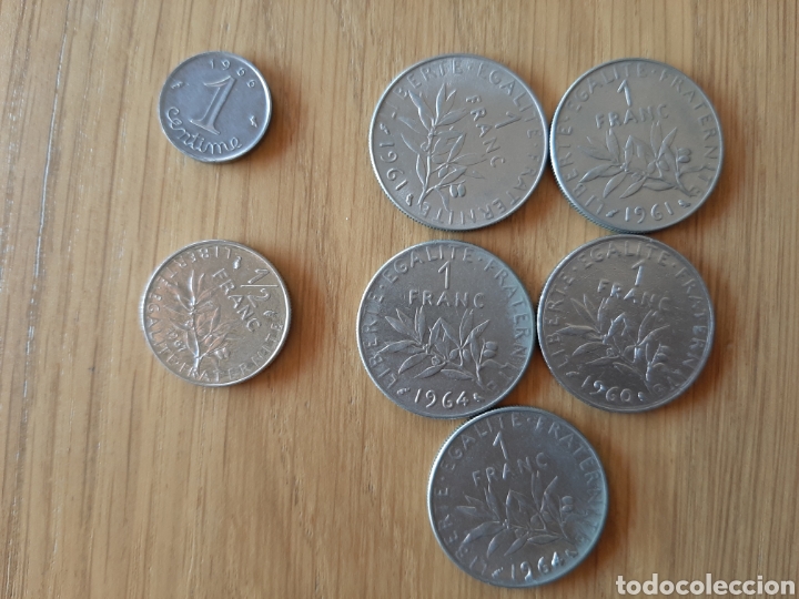Monedas antiguas de Europa: 34 MONEDAS FRANCIA - Foto 3