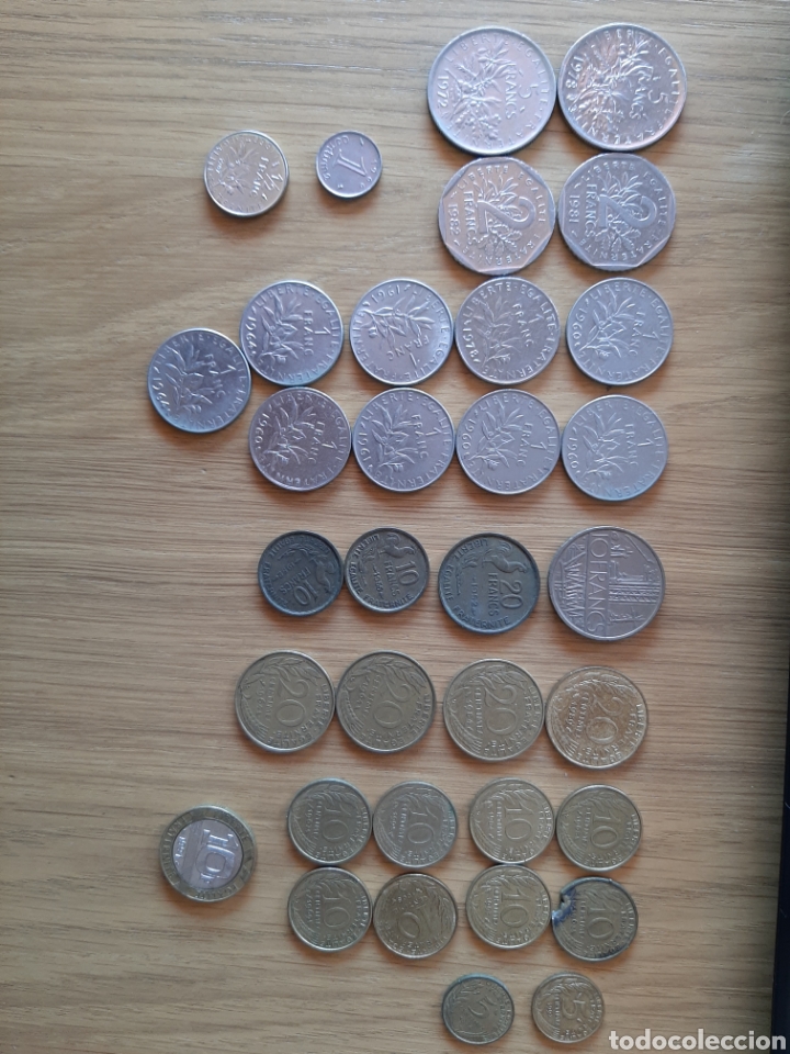 Monedas antiguas de Europa: 34 MONEDAS FRANCIA - Foto 1