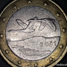 Monedas antiguas de Europa: 1 EURO FINLANDIA 2001 EUROS - CIRCULADA - MONEDAS USADAS. Lote 267626909