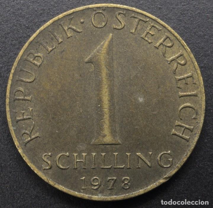 Monedas antiguas de Europa: Austria, 1 chel&iacute;n 1978 - Foto 1