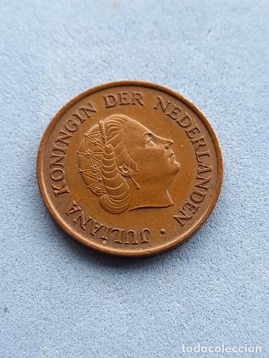 Monedas antiguas de Europa: Holanda. 5 C&eacute;ntimos. A&ntilde;o 1974 - Foto 2