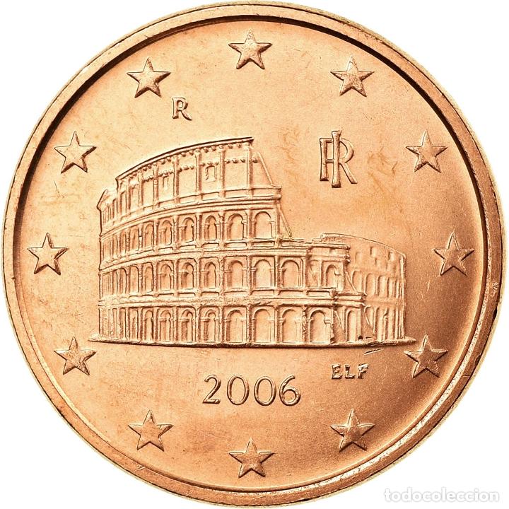 Old Coins of Europe: [#722577] Italia, 5 Euro Cent, 2006, MBC, Cobre chapado en acero, KM:212