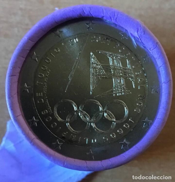 Monedas antiguas de Europa: Moneda 2 Euros Conmemorativa Portugal 2021 - Participaci&oacute;n portuguesa en los Juegos Ol&iacute;mpicos