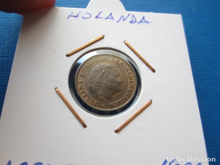 Monedas antiguas de Europa: moneda de Holanda de 1 c&eacute;ntimo de 1966 - Foto 1