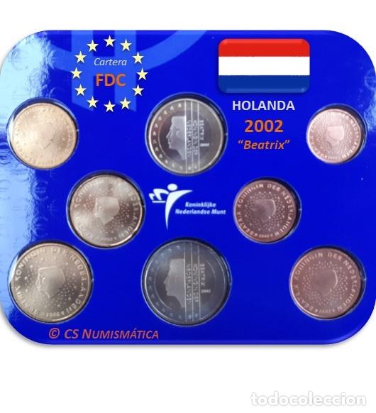 Monedas antiguas de Europa: Cartera Holanda 2002 &rdquo;Beatrix&rdquo; FDC - Foto 1