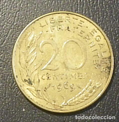Monedas antiguas de Europa: Moneda Francia 1969 - Foto 1