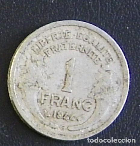 Monedas antiguas de Europa: Moneda Francia 1944 - Foto 1