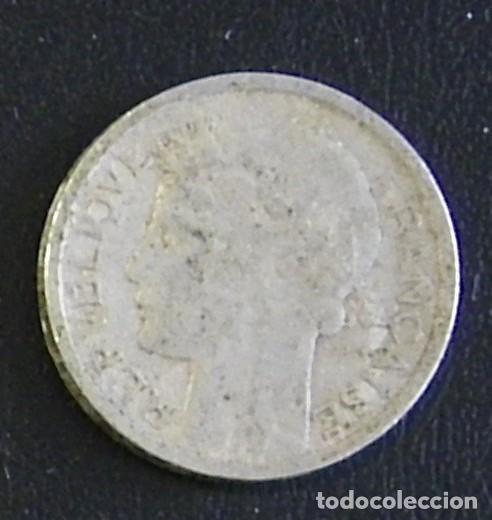 Monedas antiguas de Europa: Moneda Francia 1944 - Foto 2