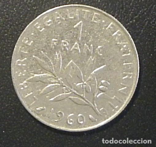 Monedas antiguas de Europa: Moneda Francia 196o - Foto 1