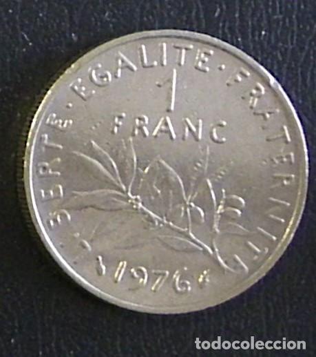 Monedas antiguas de Europa: Moneda Francia 1976 - Foto 1