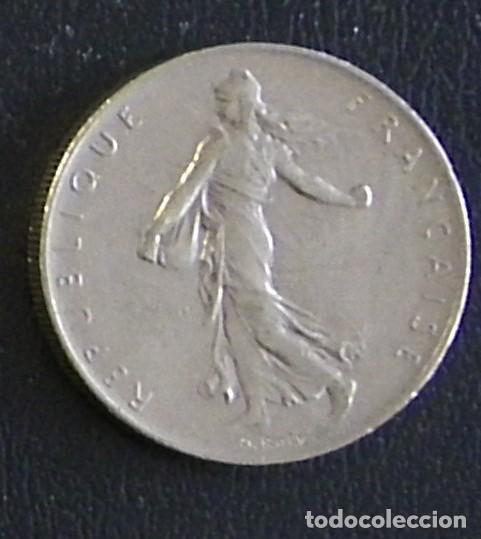 Monedas antiguas de Europa: Moneda Francia 1976 - Foto 2
