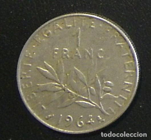 Monedas antiguas de Europa: Moneda Francia 1964 - Foto 1
