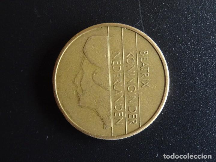 Monedas antiguas de Europa: HOLANDA 5 GULDEN 1991 - Foto 2