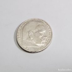 Monedas antiguas de Europa: 2 MARCOS DE PLATA DE ALEMANIA DEL AÑO 1937-A.SIN CIRCULAR. Lote 279354068