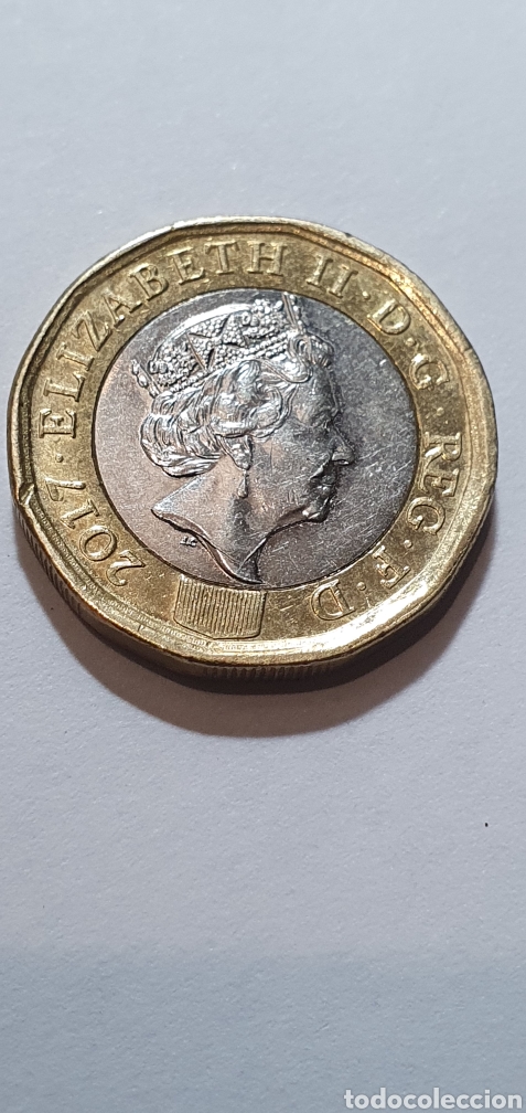 Monedas antiguas de Europa: 1 pound escocia 2017 - Foto 3