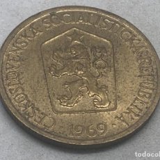 Monedas antiguas de Europa: MONEDA 1969. 1 KORUNA. CHECOSLOVAQUIA. KM 50. EBC. REPÚBLICA. EXCELENTE BUENA CONSERVACIÓN. Lote 282215928