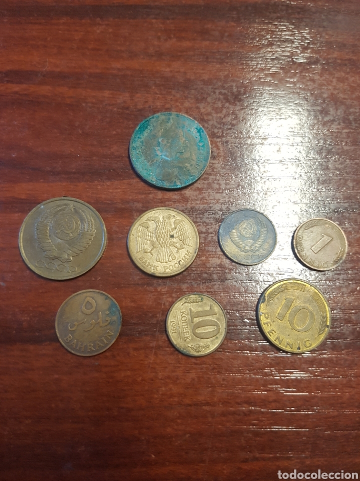 Monnaies anciennes de Europe: LOTE MONEDAS VARIAS CCCP ALEMANIA BAHRAIN REINO UNIDO